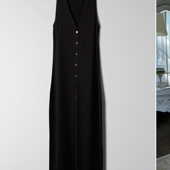 Aritzia Babaton Jayce Dress Midi Dress 